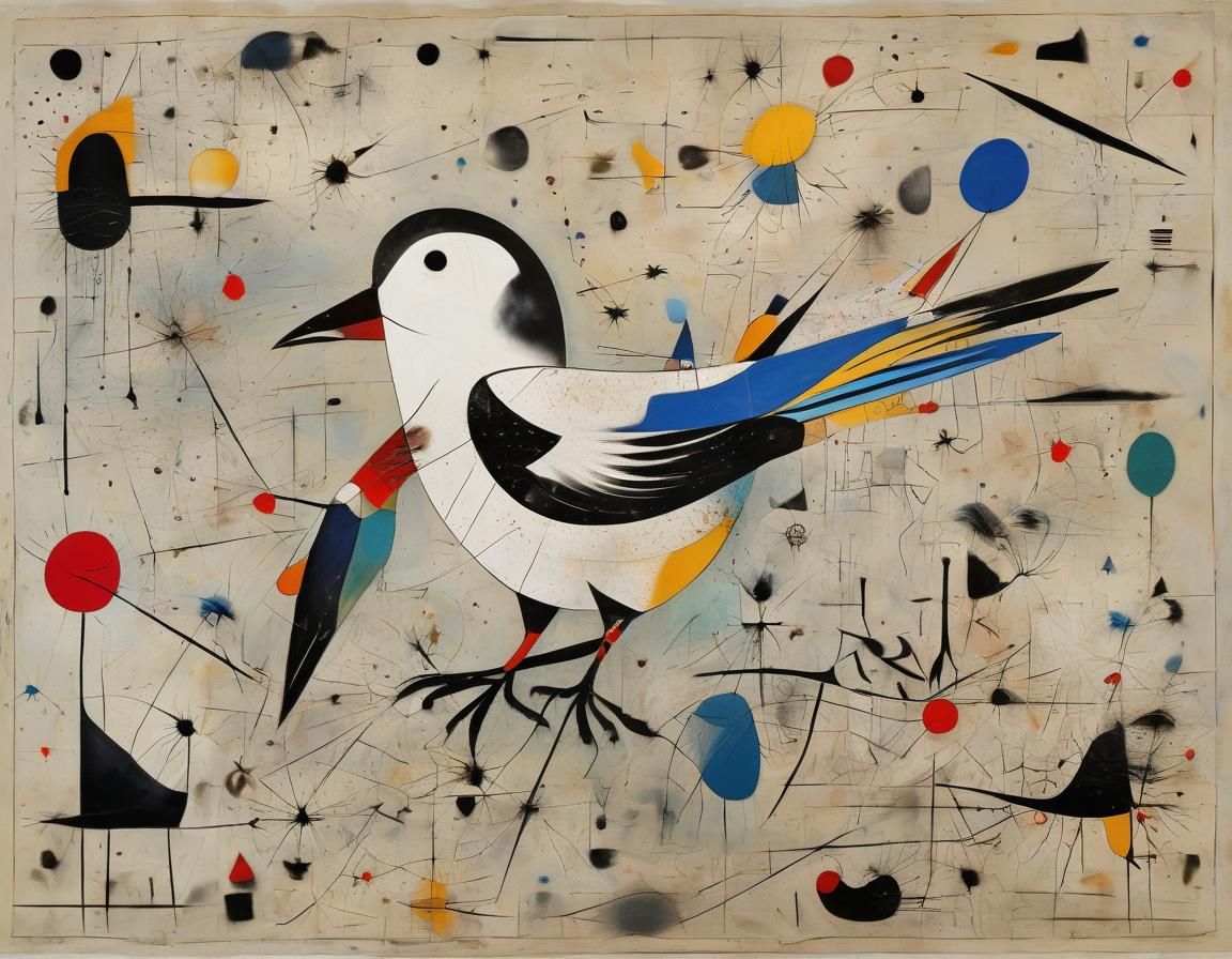 Classic paintings (The Beautiful Bird Revealing the Unknown ...
