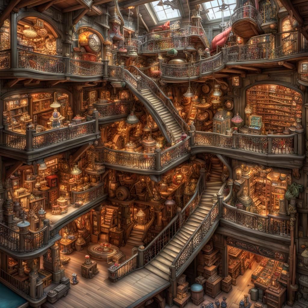 A deconstructed isometric perspective