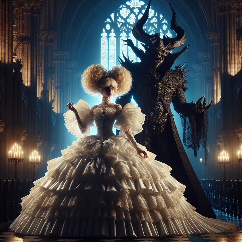 Unconventional Wedding: Woman and Demon King