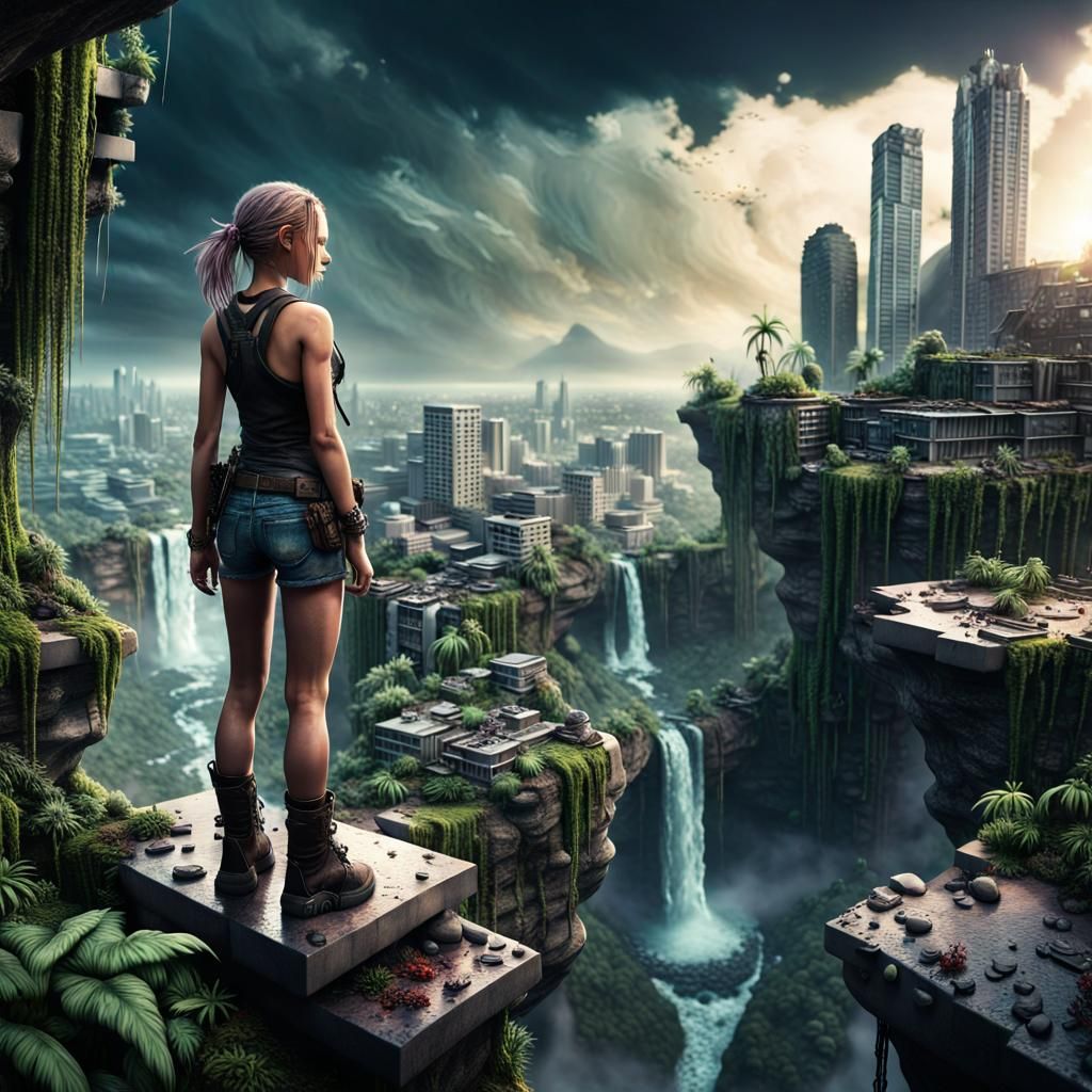 Apocalyptic utopia paradise city ππ³β°οΈπ