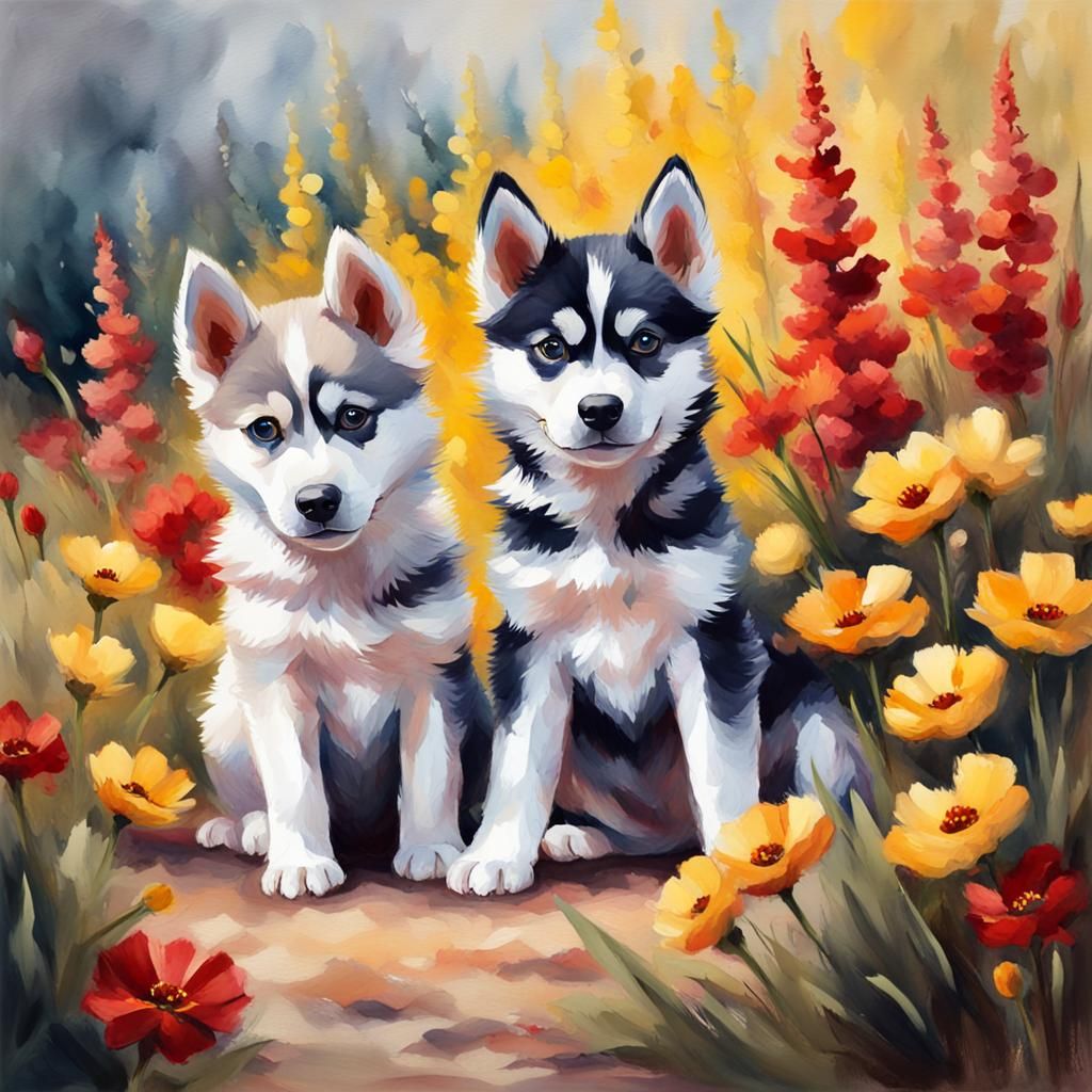 A one more Husky duo
