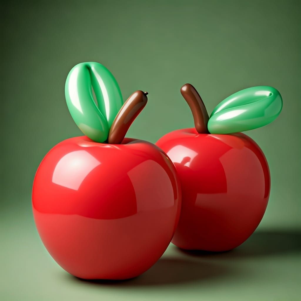 Balloon Apples: Sweet Fantasy Still Life