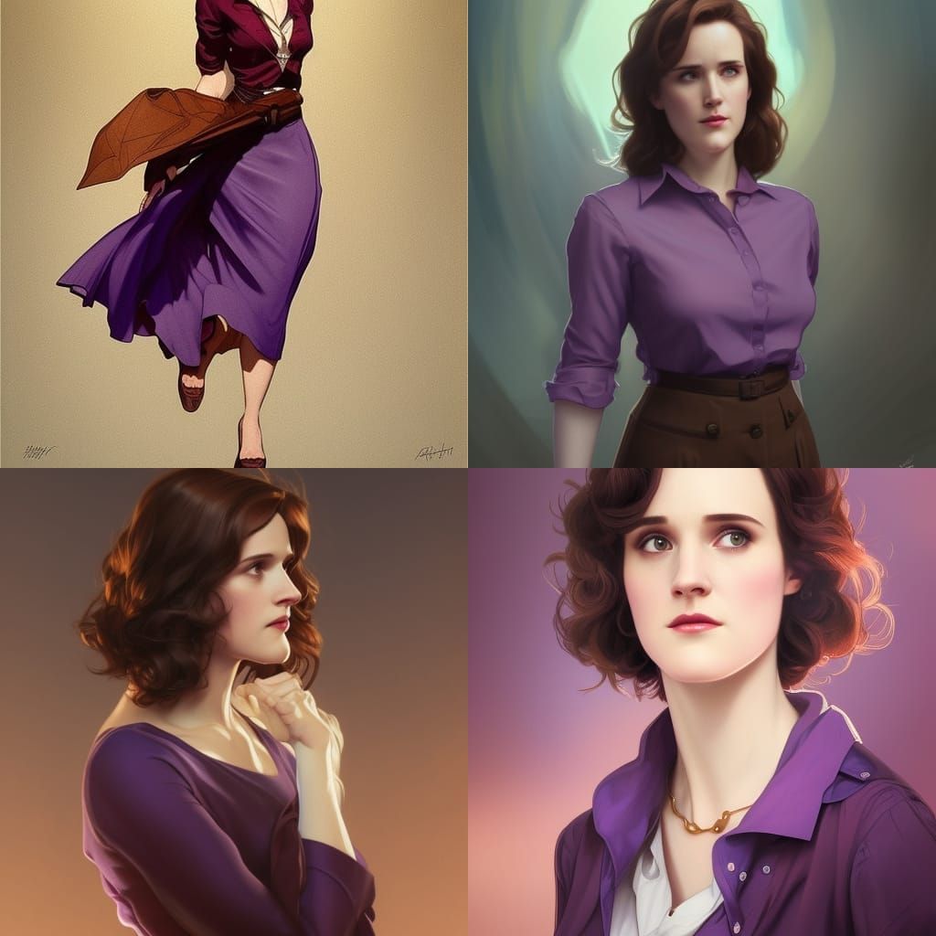 Lois Lane Portrait in Hyperdetailed Digital Art