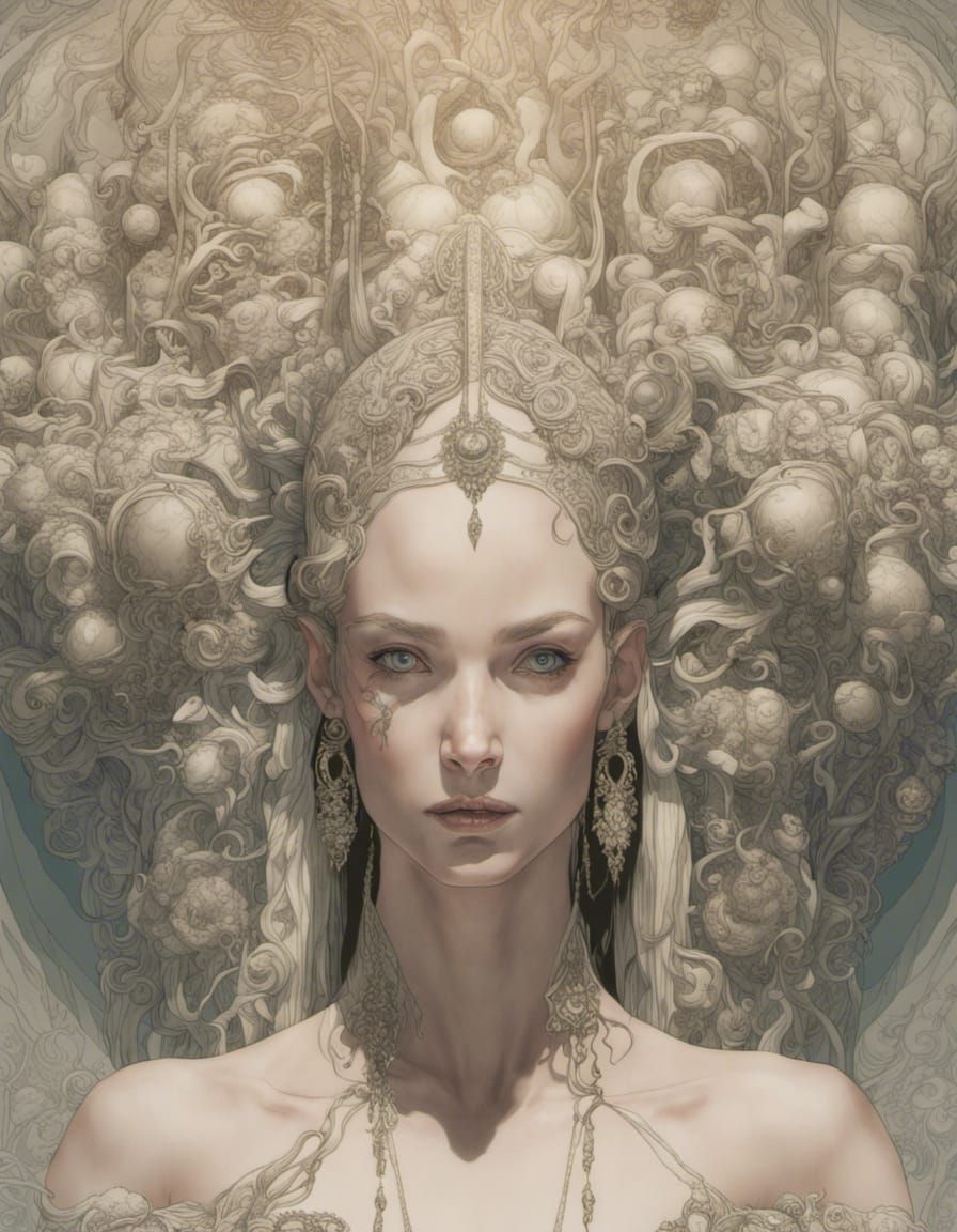 Three-Headed Portrait of Another World