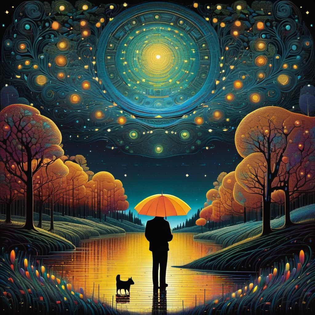 Ethereal Illustration in a Dreamlike Style