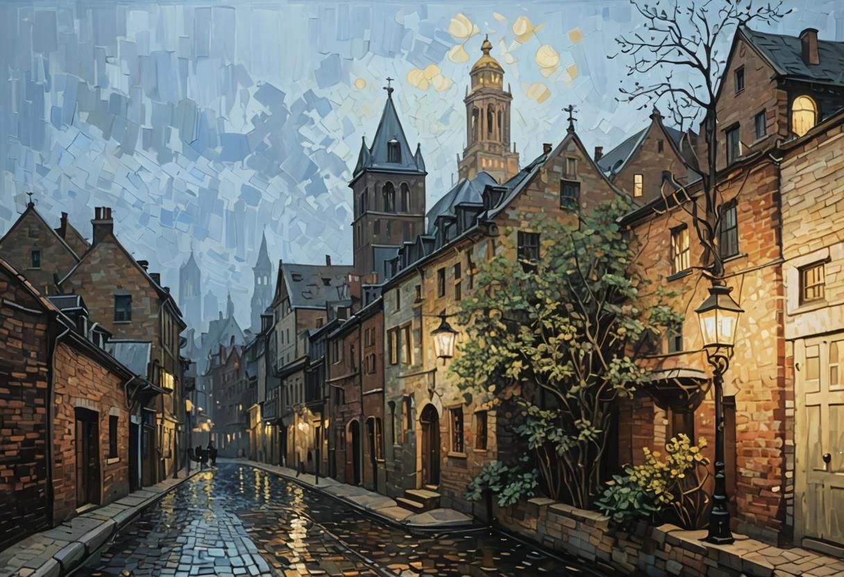 Gothic Alley: Impressionistic Hyperrealism in LightWave 3D