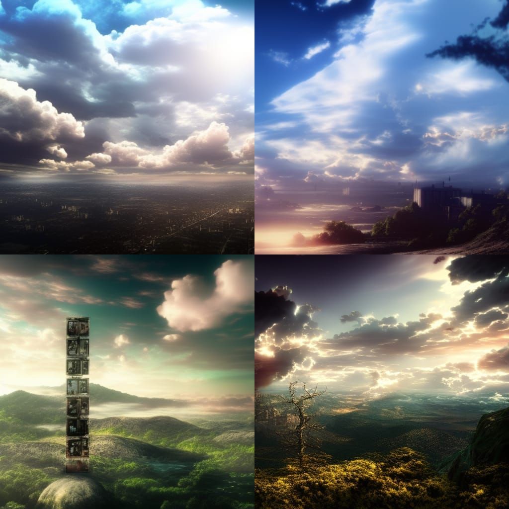 Post-Apocalyptic Anime Landscape: Cinematic Fine Art Photogr...