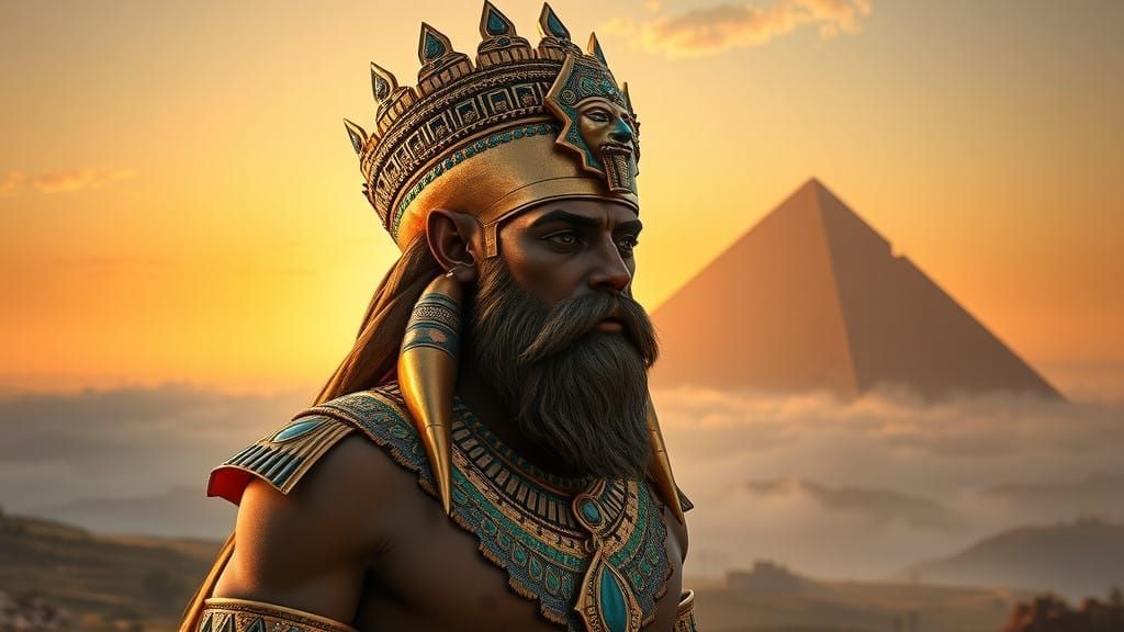 Ancient Mesopotamian God of Power and Majesty