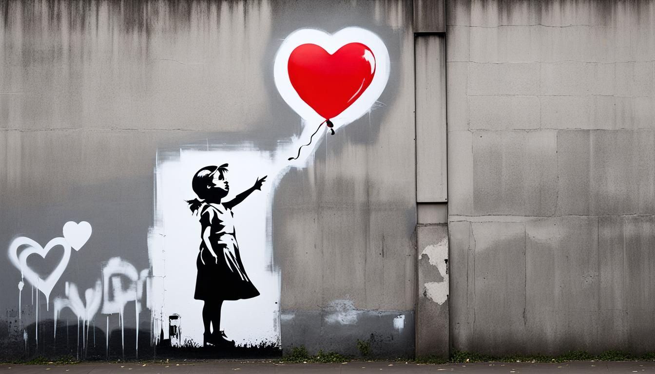 Girl with Balloon by Banksy