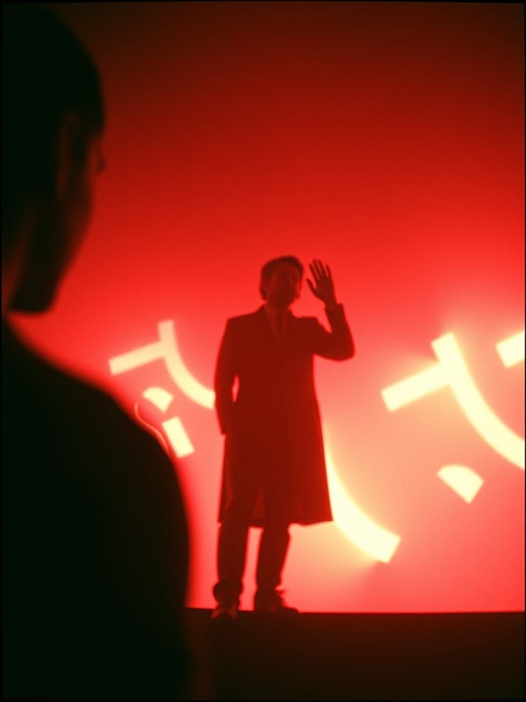 Dramatic Cinematic Still of Growing Silence