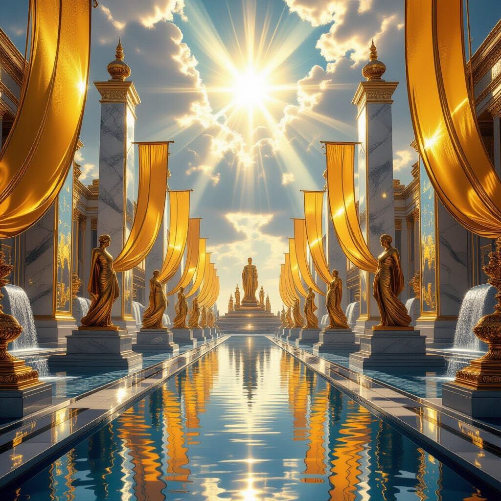 Epic Cinematic Masterpiece of a Futuristic City