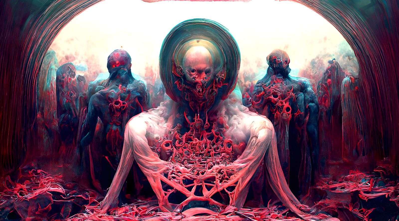 Gothic Horror: Negative Rendering of Inverse Hell