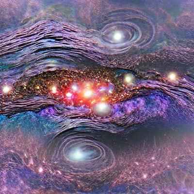 Neverending Universe: An AI Interpretation