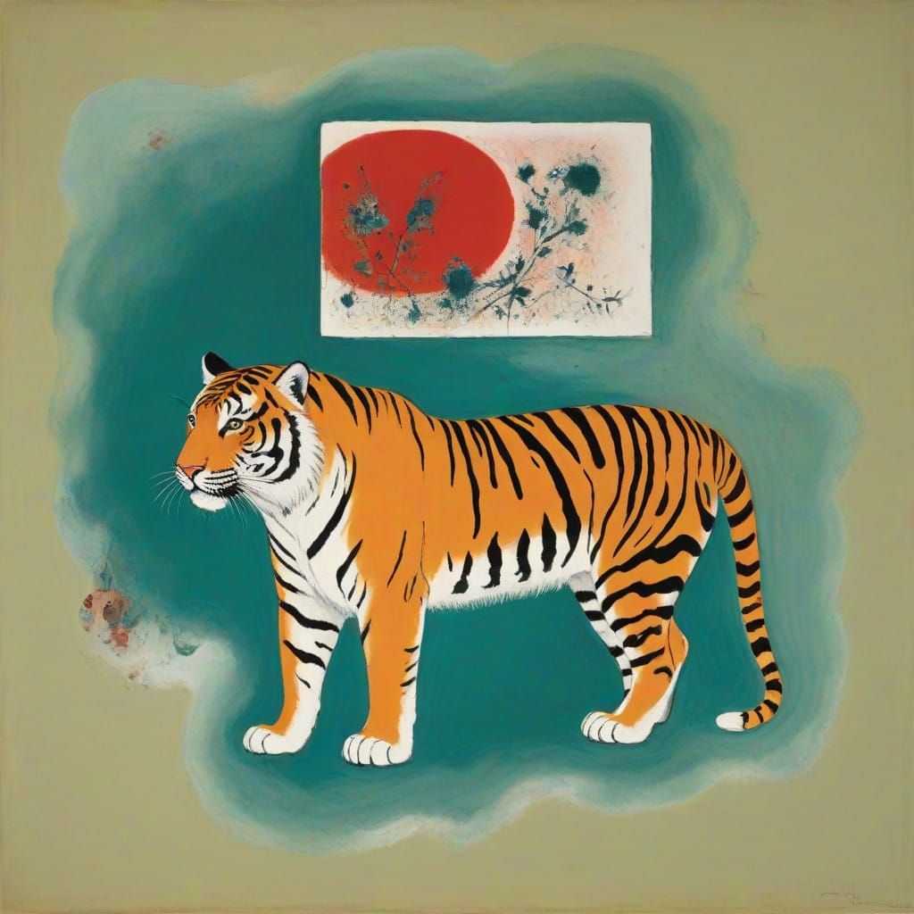 Stealthy Figure Emerges from Shadows in Mysterious Surreal L...