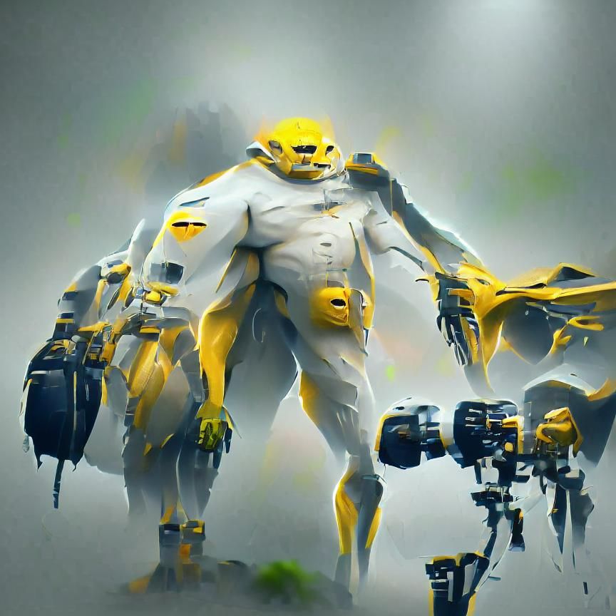 AI Interpretation of a Giant