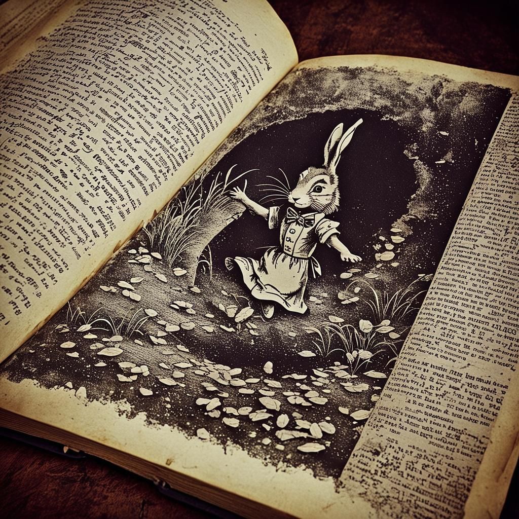 Alice's Descent: A Victorian Gothic Wonderland