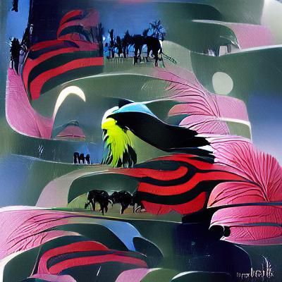 Carnival Storybook Illustration in Earle Style