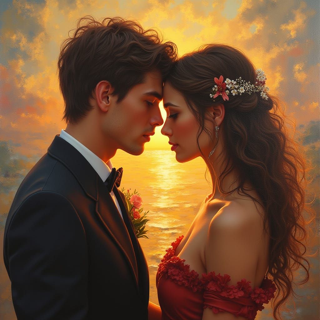 Beautiful Romantic Painting