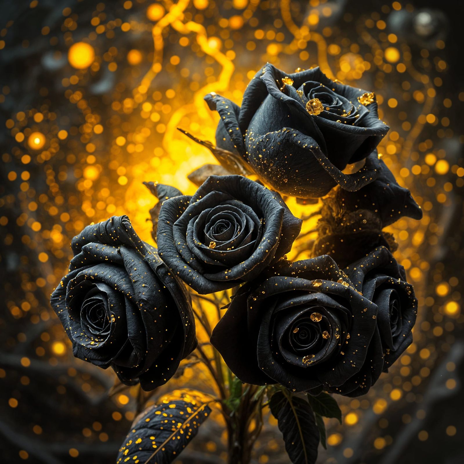 Surreal Textural Artistic Fusion in Vibrant Hues