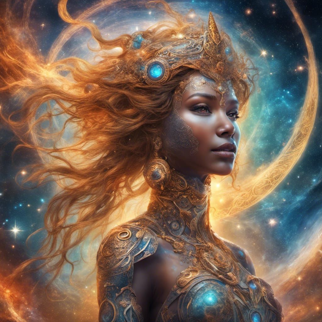 A Cosmic Humanoid Celestial