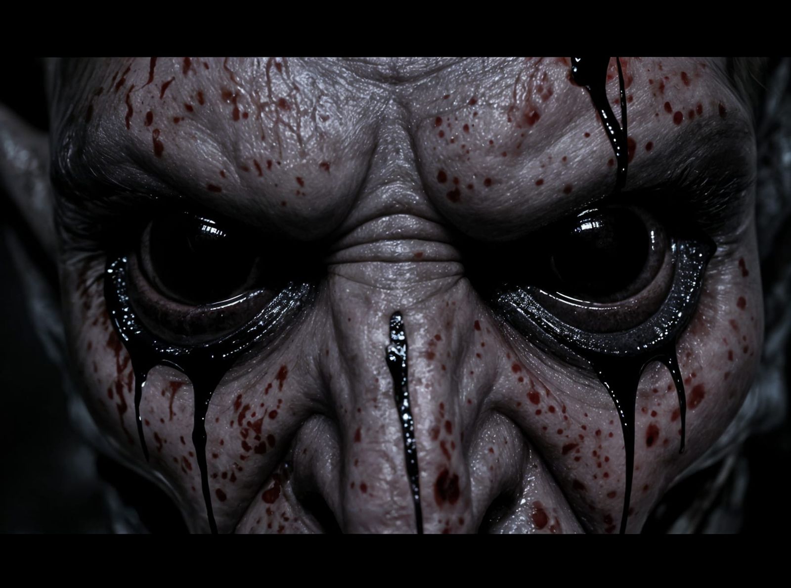 Terrifying Demon Eye Close-up