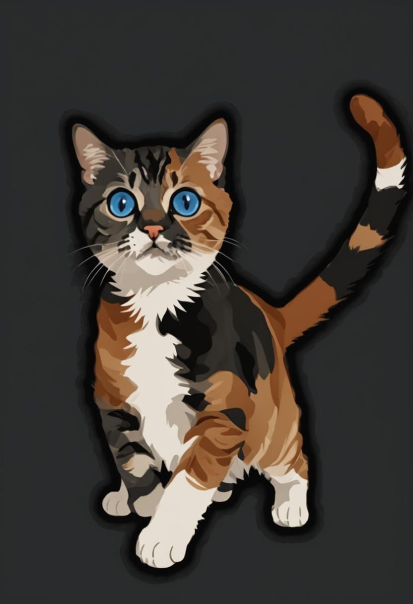 AI Generated Image of a Cat