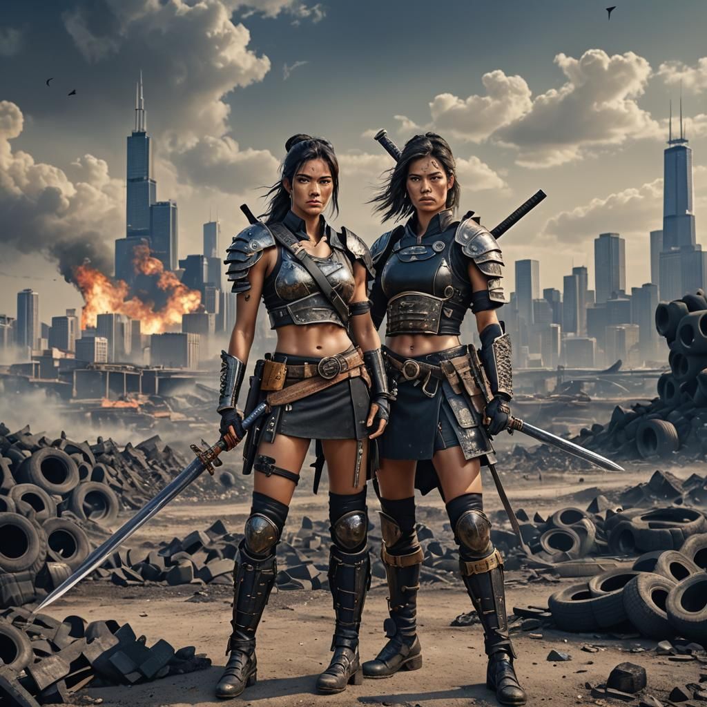 Post-Apocalyptic Samurai Protector of Chicago