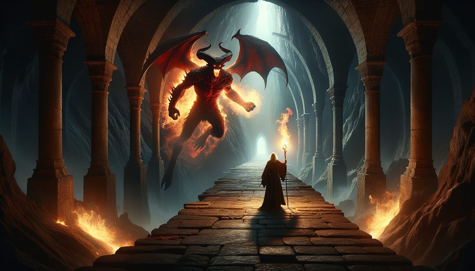 Wizard's Stand: Light vs. Fire in Under-Mountain Hall