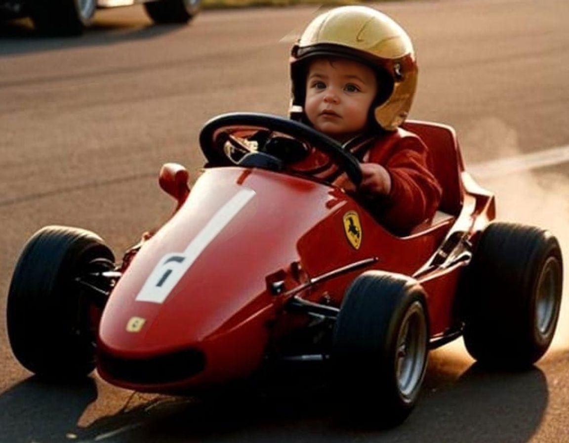 Baby Driver: A Cinematic Ferrari Film Still