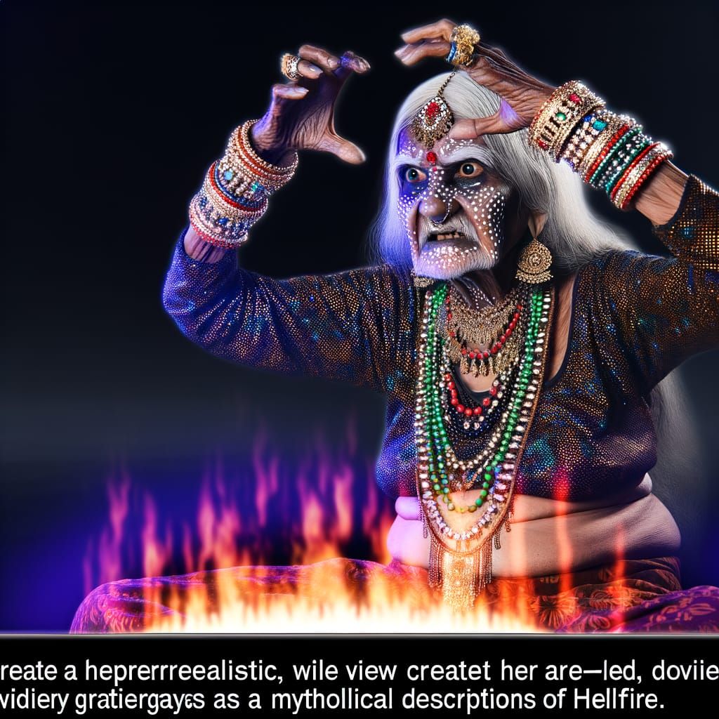 Age-Old Witch Creates Hellgate with Jewelry