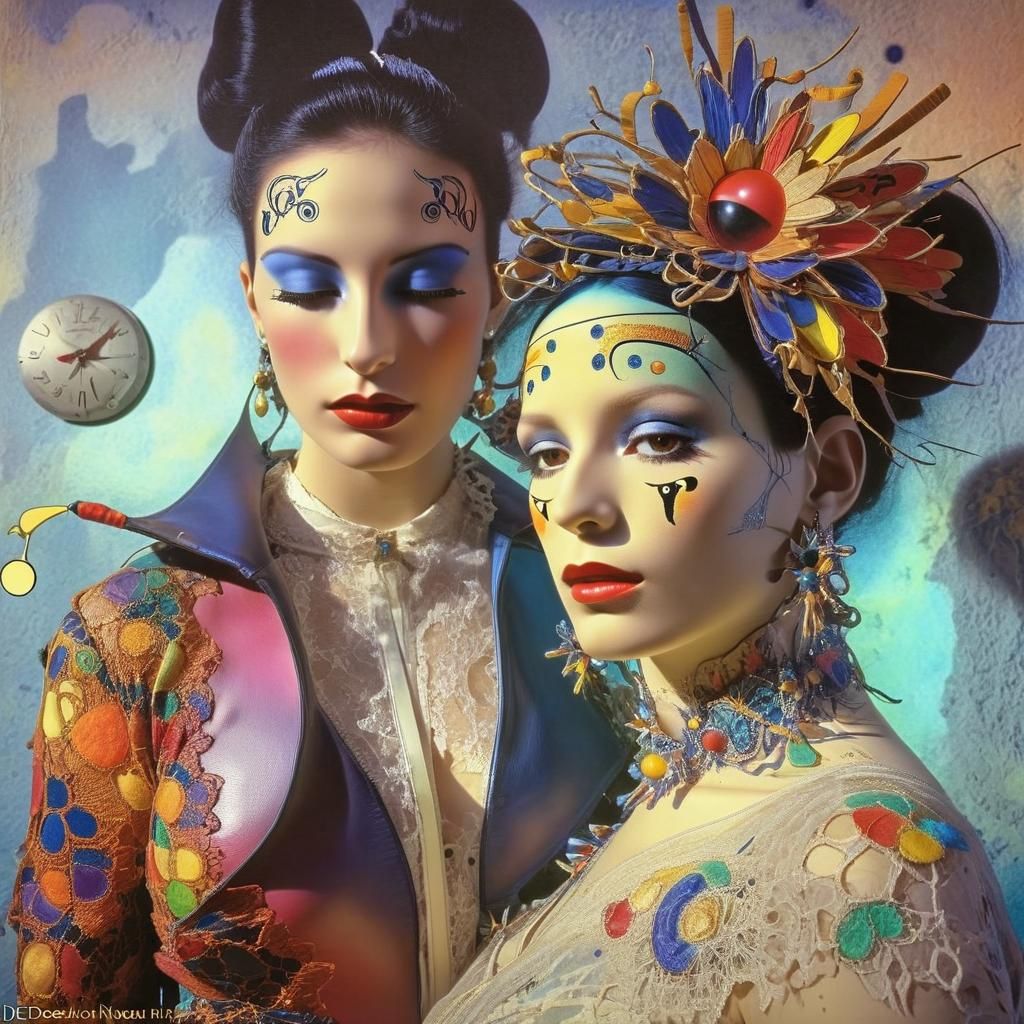 Chromoshadow Dance: An Abstract Expressionist Vision