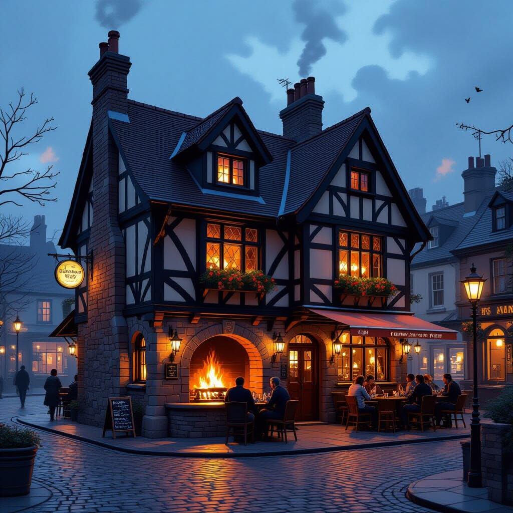 Traditional Pubs Meet Modern Cafes