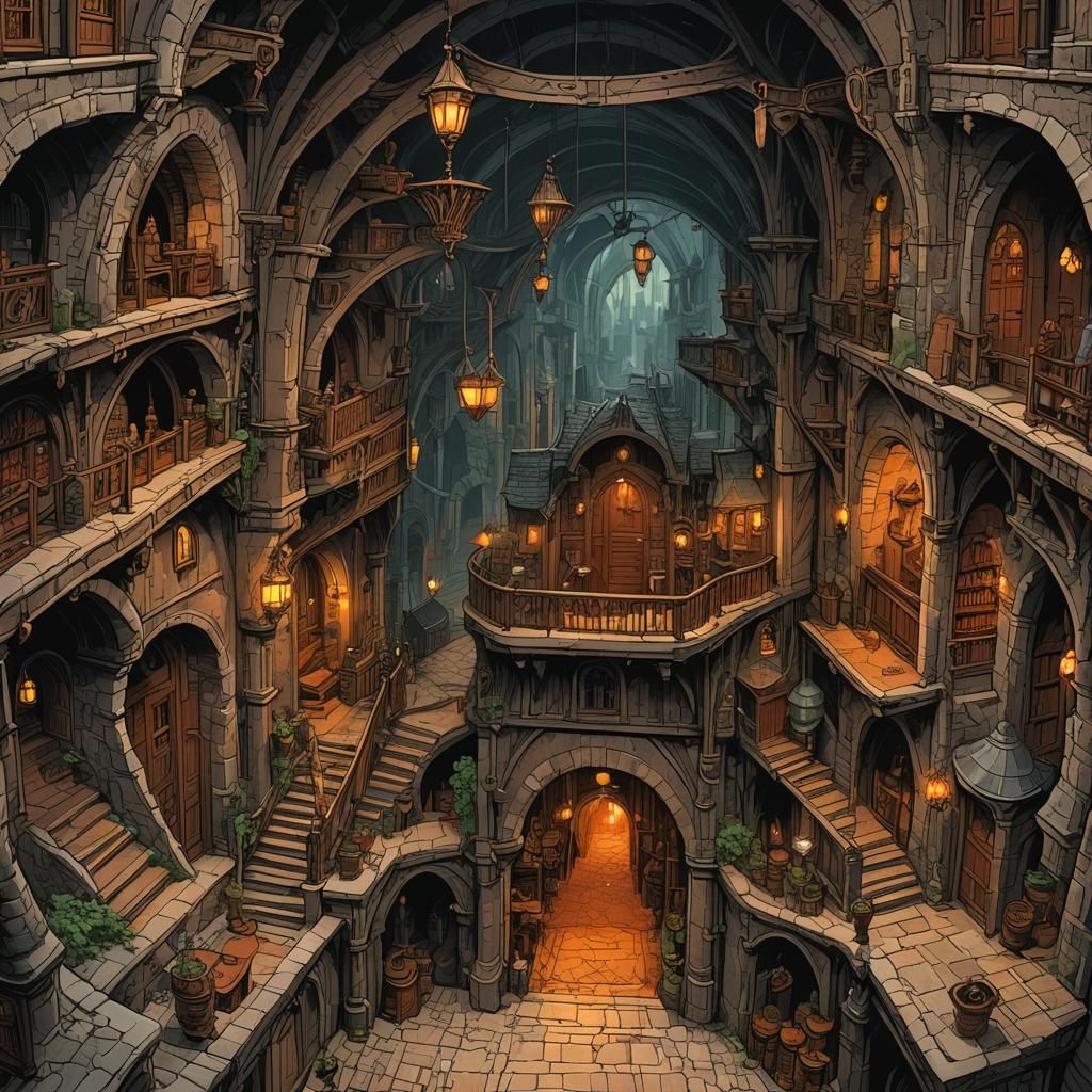 Strahd von Zarovich Lair: Retro D&D Comic Art