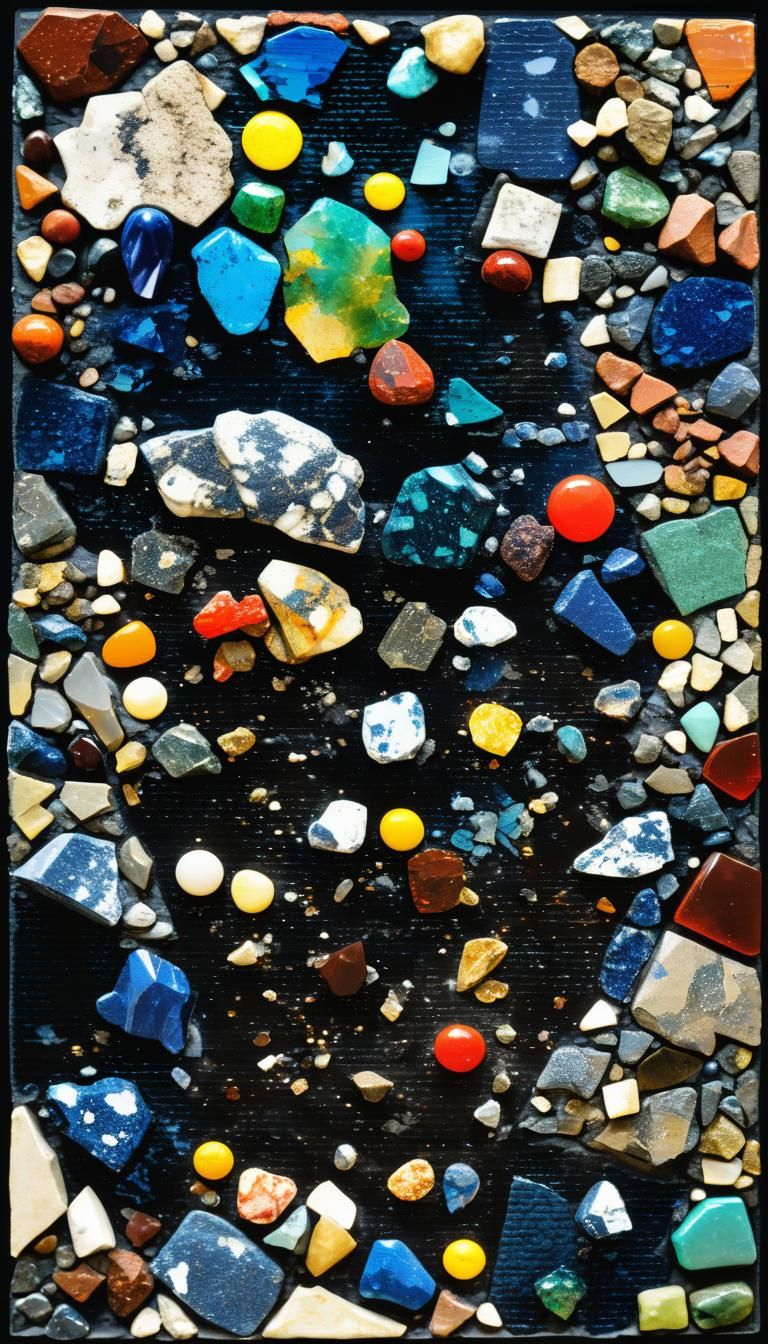 (Artistic Panel Depicting India Cultural Modern Created Out ...