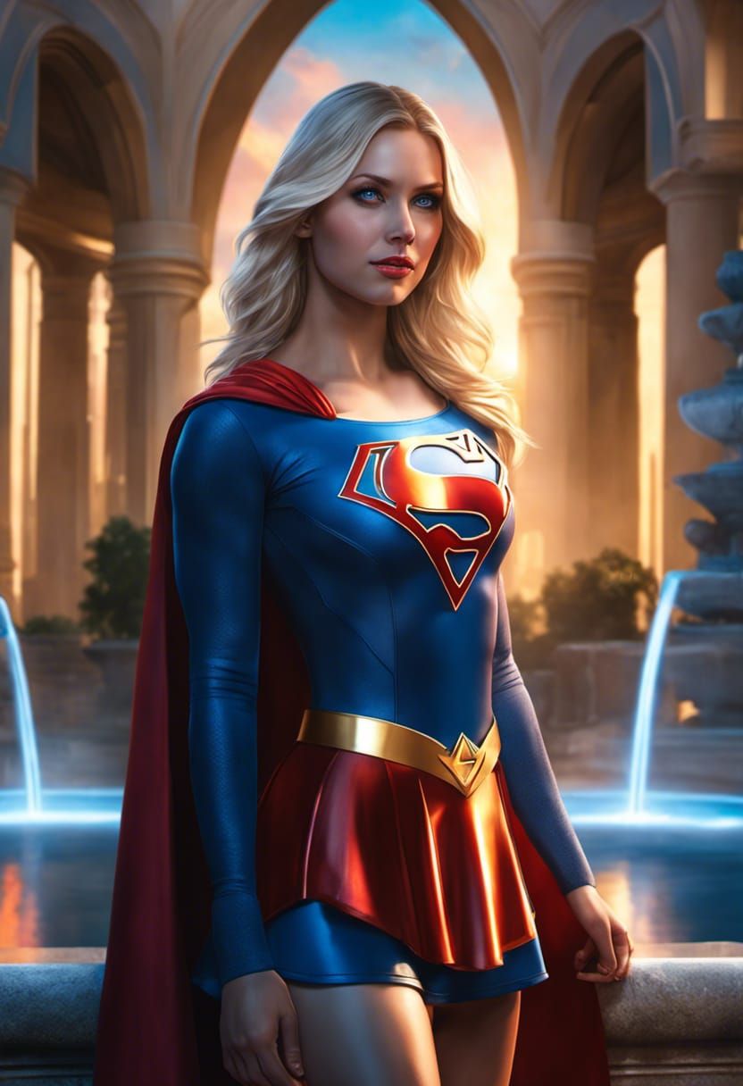 So... superpower challenge day, Julie's decided to join in with superhero dress up