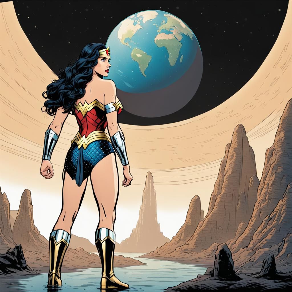 Wonder Woman's Extraterrestrial Discovery on New Planet