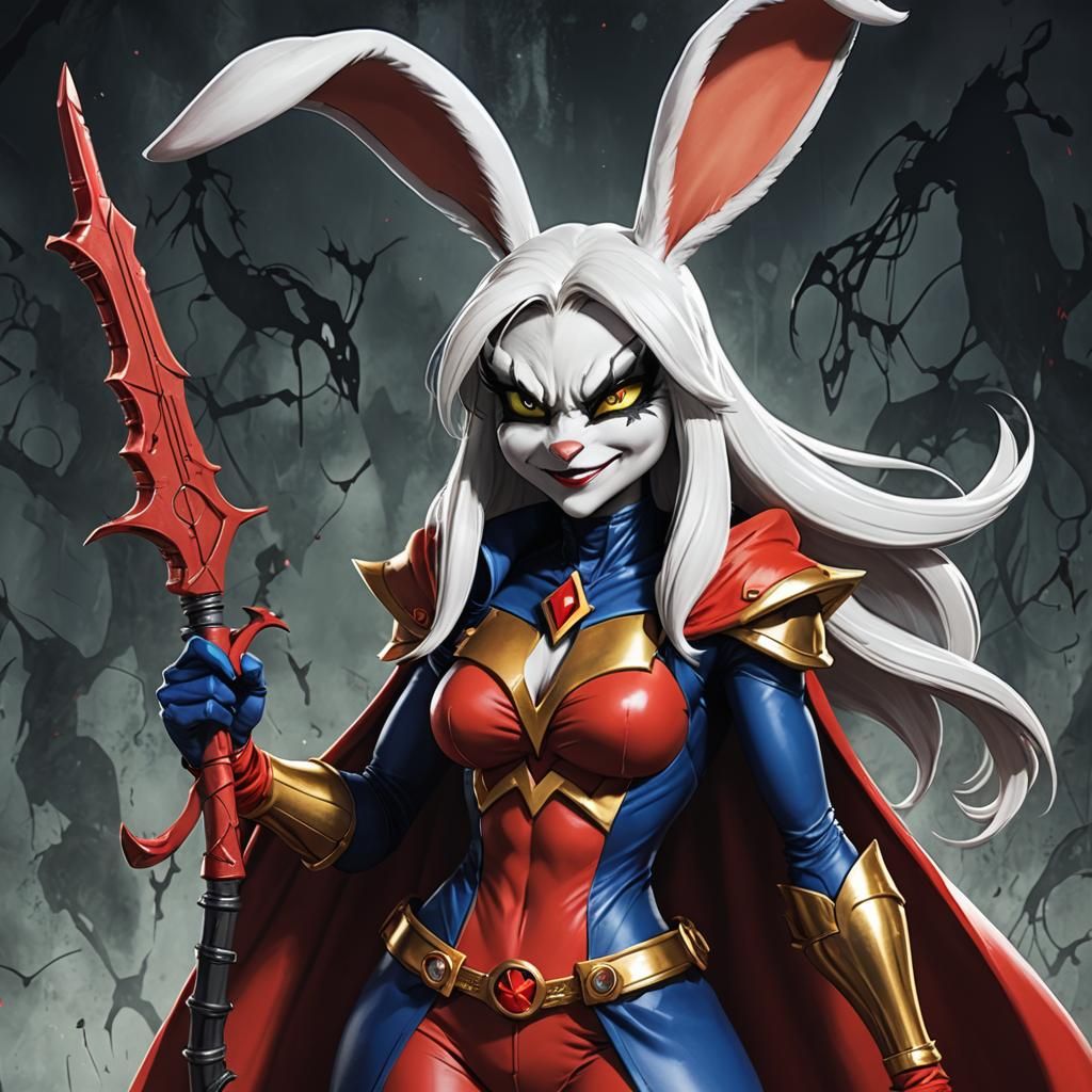 Lola Bunny as Spawn: Dark Anti-Hero