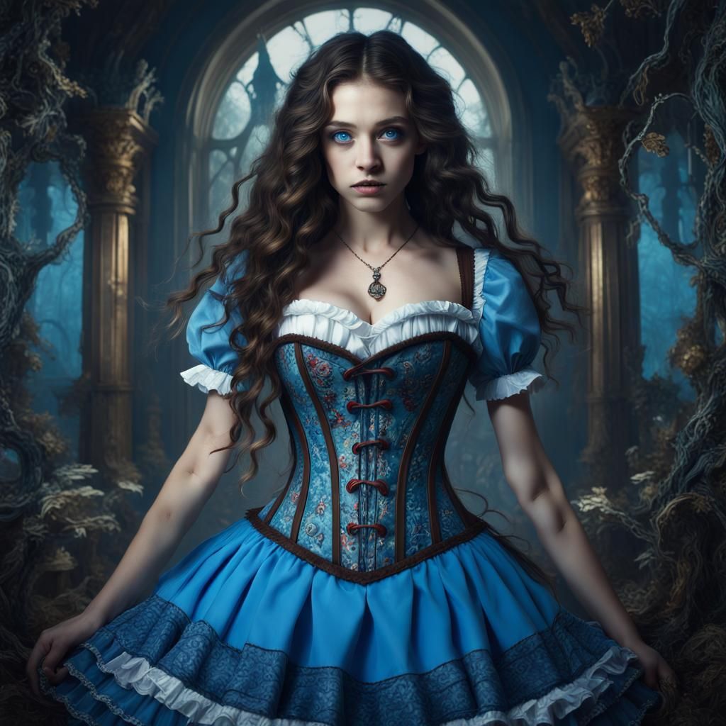 Alice in Wonderland in Fantasy Wonderland