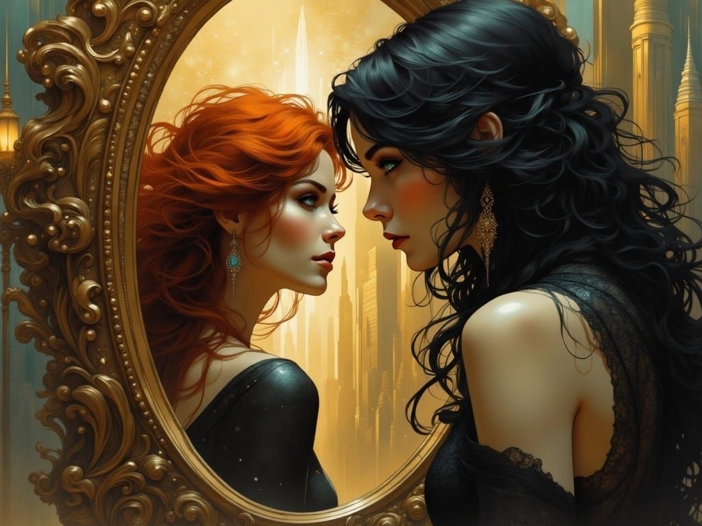 A Moody, Mystical Portrait in Ethereal Realism