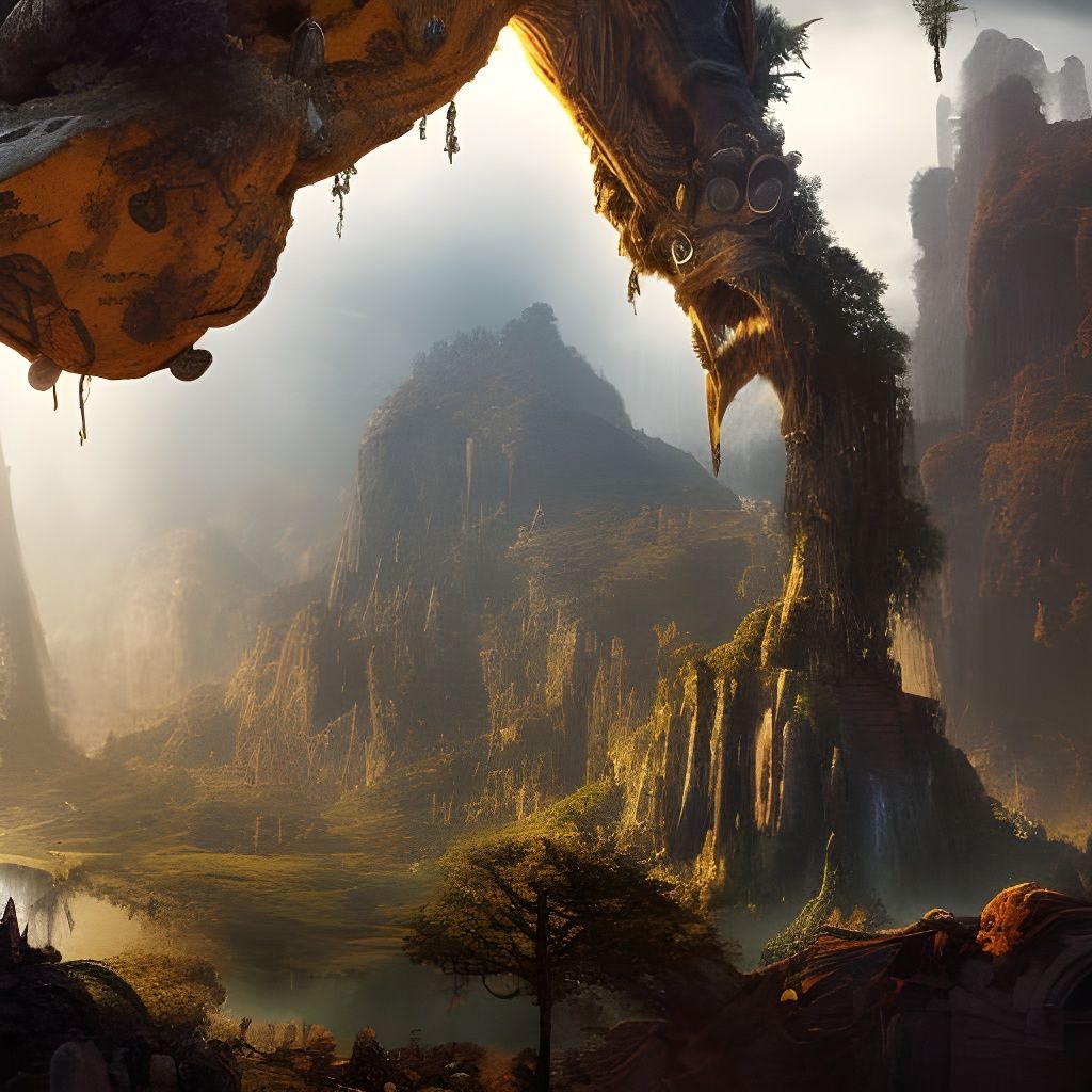 Epic Cinematic Pandora Digital Matte Painting