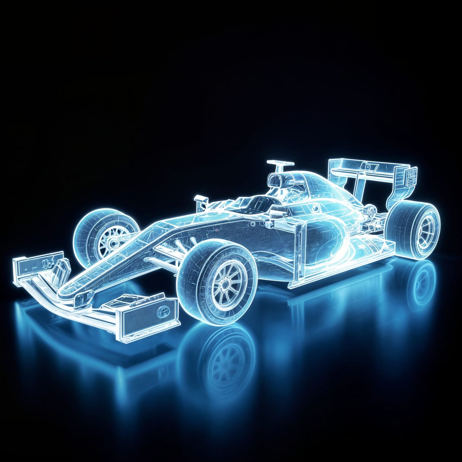 Holographic race car 2