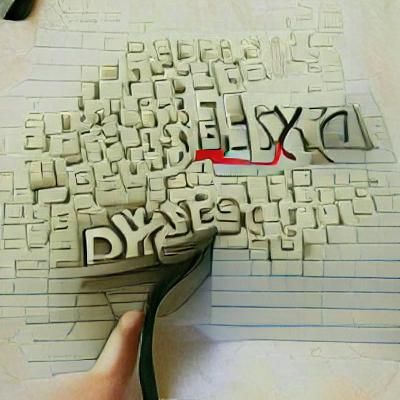 AI Representation of Dyslexia