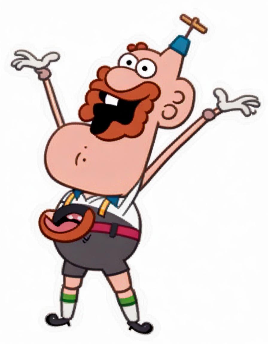 Uncle Grandpa AI Image