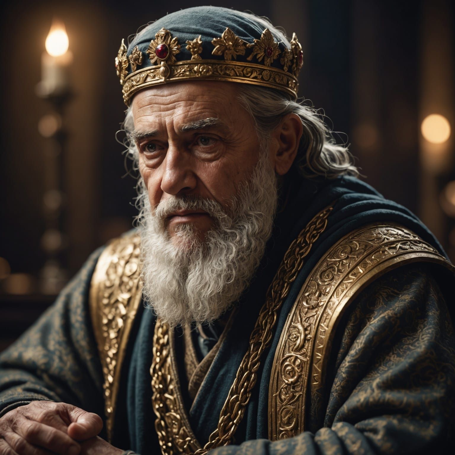 Realistic Photograph: Wisdom, a Gift of Life