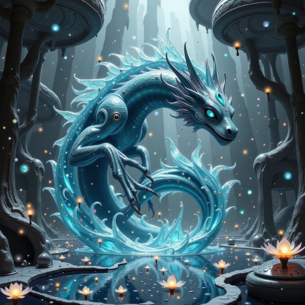 Mercury Dragon Emerges from Quicksilver Labyrinth