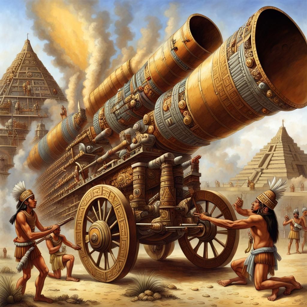 Aztec Rocket Artillery in the Information Age