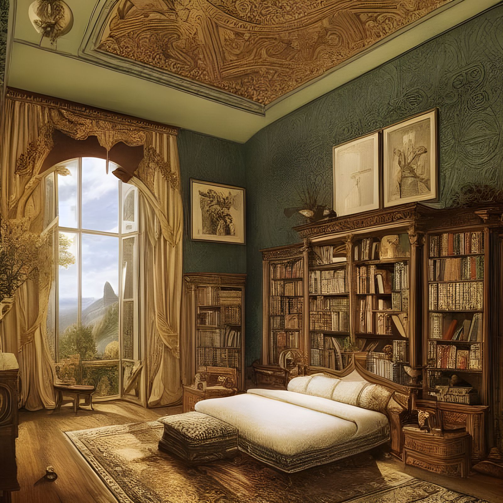 Bedroom Of The Reader