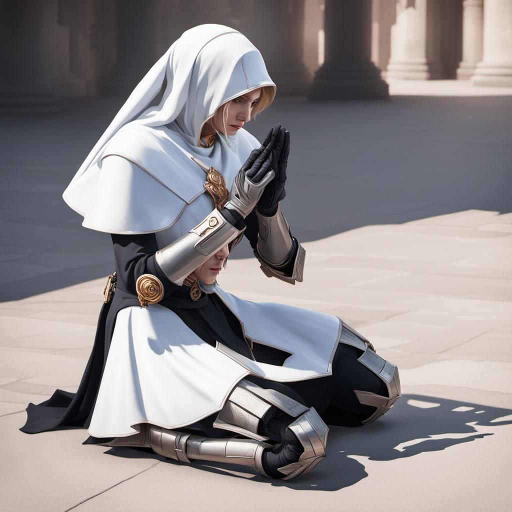 Detailed Portrait with Dynamic Lighting