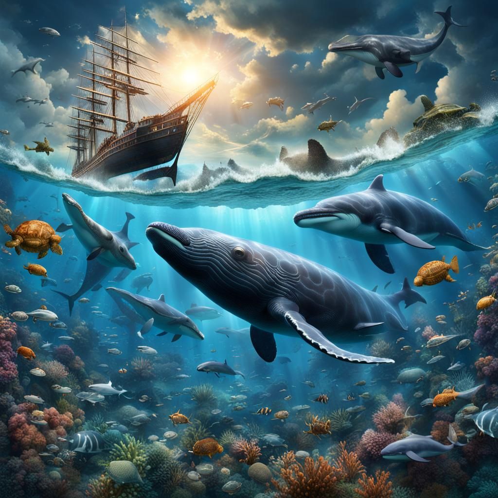 Ocean Sky: Whales and Dolphins in the Heavens