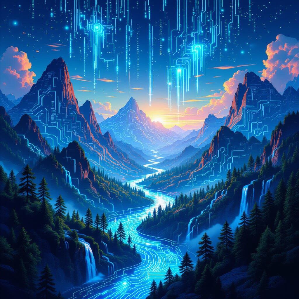 A world where everything is built from digital code